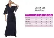 Glitzer-Abendkleid in großen Größen mit V-Ausschnitt 6