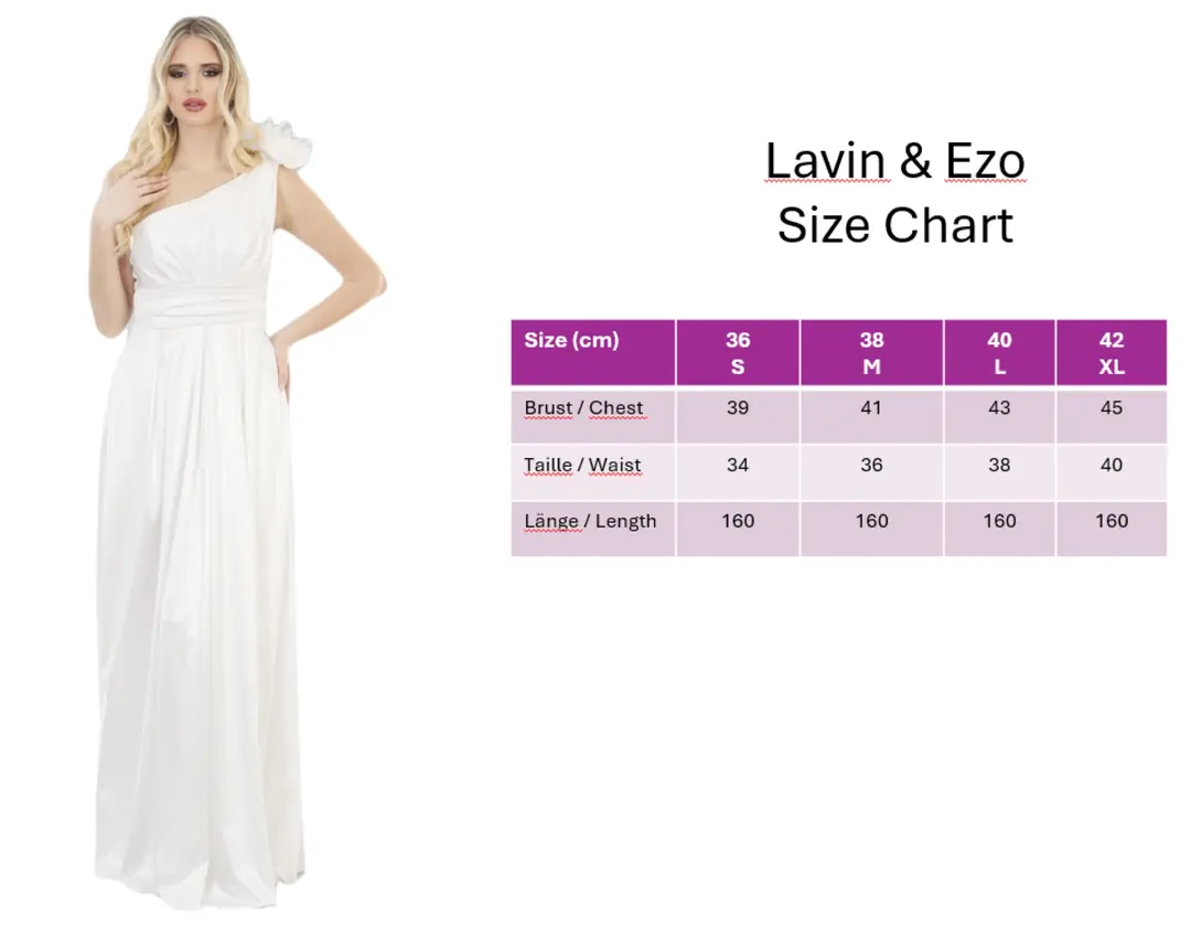 Abendkleid aus Satin mit Drapé-Ausschnitt und asymmetrischem Plissee 6